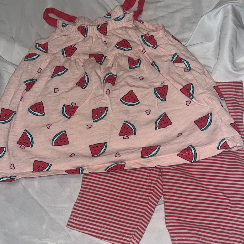 Watermelon 2pc Outfit Carters